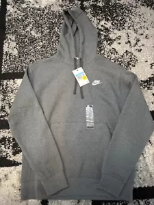 Nike Men's Active Sportswear Long Sleeve Fleece Workout Gym Pullover Hoodie - Picture 1 of 6