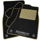 To fit Fiat Seicento Car Mats 1998 - 2004 & Heel Pad [BL]