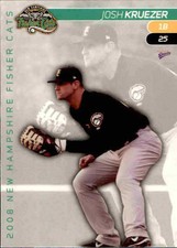2008 New Hampshire Fisher Cats Multi-Ad #6 Josh Kruezer Mountain View California