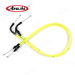 Cables de acelerador de goma de línea de alambre de acero inoxidable para Suzuki GSXR600 GSXR750 2008-2010 - Imagen 1 de 4