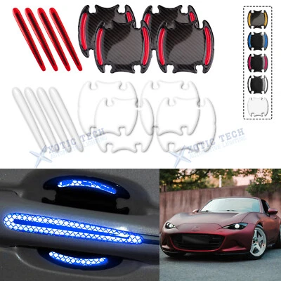 Anti-Scratch Door Handle Bowl Guard Protector Wrap Stickers For Mazda 3 6 MX-5 - Image 1 of 4