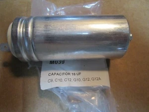 CONDENSADOR GLOBE CHEFMATE C9,C10,C12 16UF FABRICANTE DE EQUIPOS ORIGINALES # M039 - Imagen 1 de 1