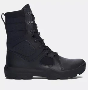 Botas negras altas tácticas militares Under Armour FNP para hombre 1287352-001 - Imagen 1 de 9