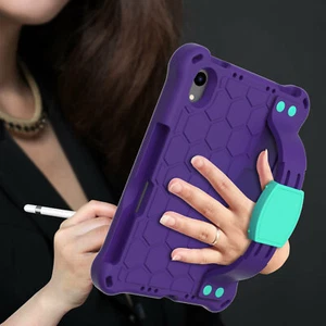 For iPad Pro 11 2021 Mini 6 10.2 8th 9.7 6th KickStand EVA Shockproof Case Strap - Picture 1 of 77