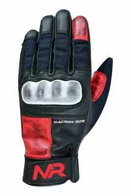 Leather Textile Motorbike Motorcycle Riding Gloves 12 Pairs - Image 1 of 2