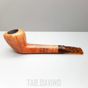 PIPA LUIGI VIPRATI LISCIA NATURALE DUE QUADRIFOGLI HANDMADE IN ITALY LV16 - Imagen 1 de 12