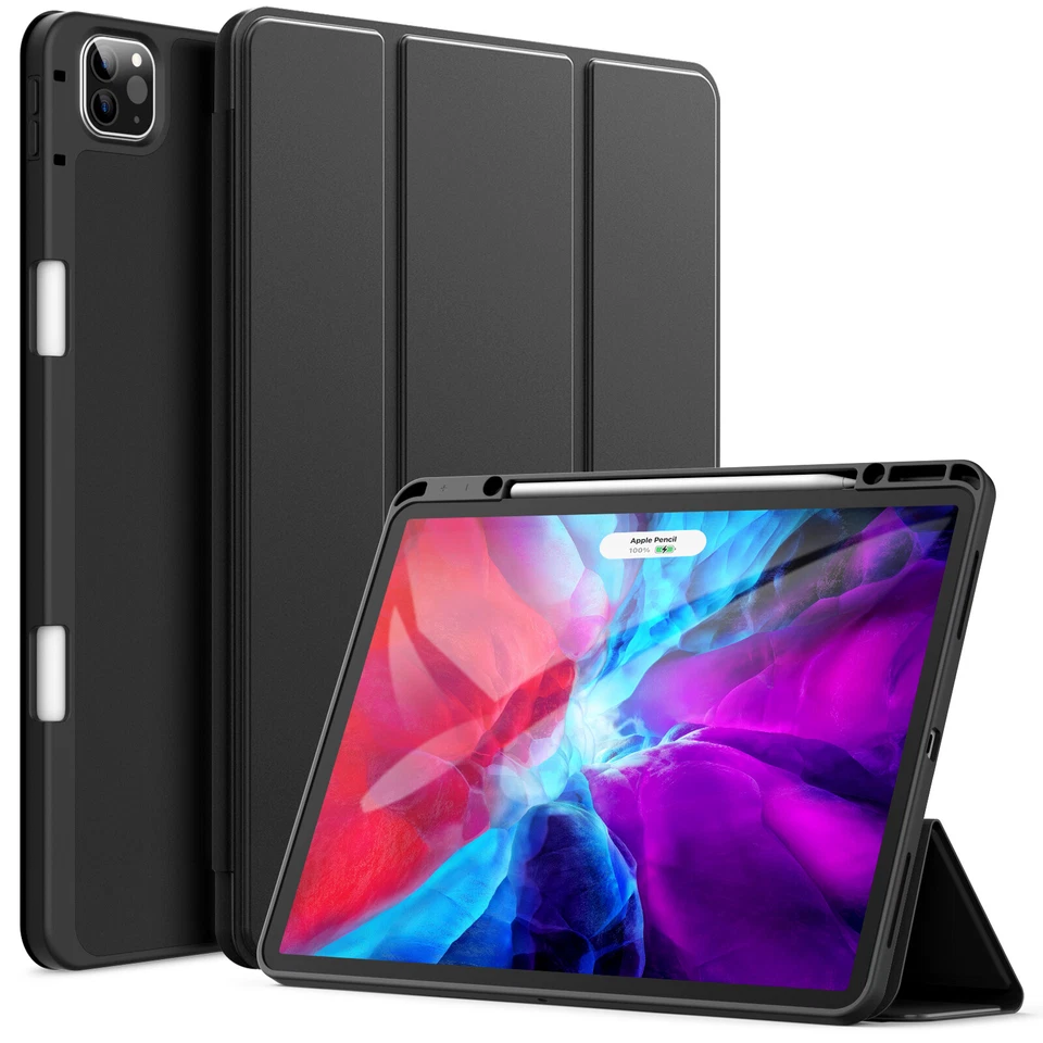 Funda JETech para iPad Pro 12,9 pulgadas (modelo 2020/2018) con soporte para lápices Foto 1 de 1