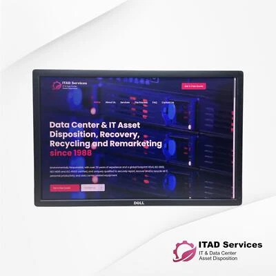 DELL UltraSharp U2412MC 24" FHD 1920x1080 LCD Monitor C GRADE, NO STAND - TESTED - Image 1 of 4