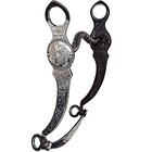 Early Vintage Frank Principe Sterling Silver California Vaquero Low 120 Curb Bit