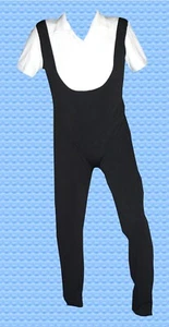 Ju/He. Part Overall Schwarz/Weiss Stretch im Träger Look Gr. XL - Bild 1 von 3