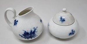 Rosenthal Romantik blau individuell Milchkännchen & Zuckerdose & Deckel - Bild 1 von 13