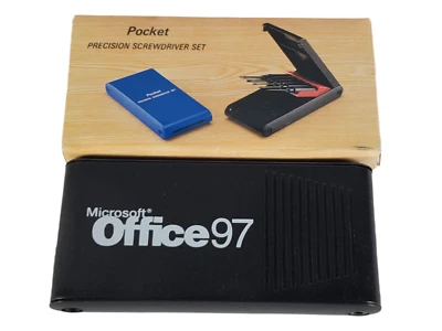 5PC Precision Screwdriver Set Eyeglass Watch Jewelry Repair Microsoft Office 97 - Image 1 of 3