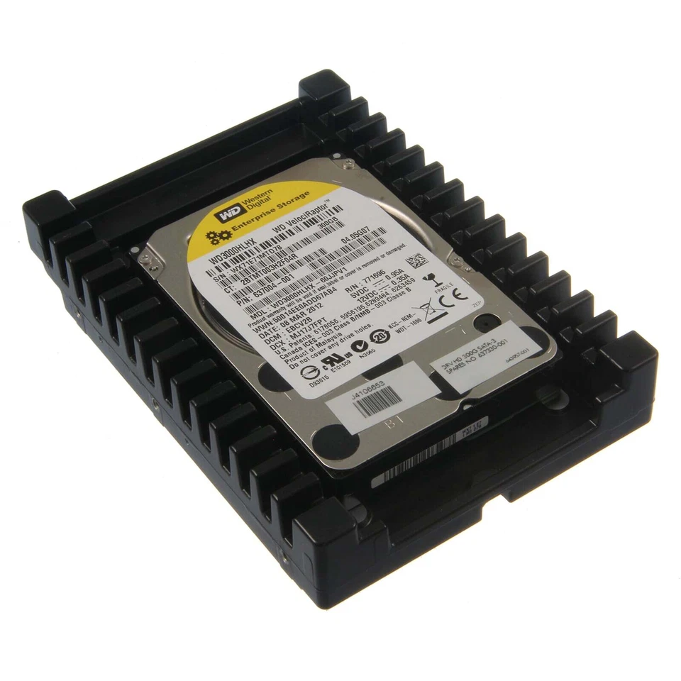HP SATA Festplatte 300GB 10k SATA 6G 3,5" - 637330-001 WD3000HLHX - Bild 1 von 1