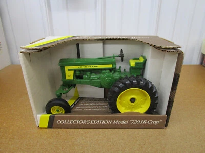 John Deere 720 High Crop ERTL Club de dos cilindros 1990 1/16 caja diecast juguete agrícola Z Foto 1 de 4