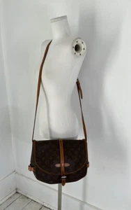 Bandolera Louis Vuitton vintage con doble solapa - Imagen 1 de 12