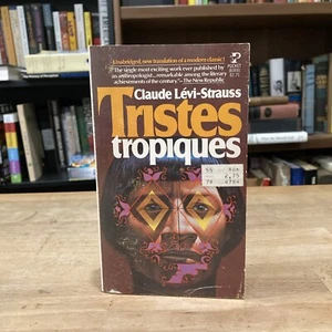 RARE! Tristes Tropiques by Claude Lévi-Strauss (1977 Vintage Paperback) - Picture 1 of 9