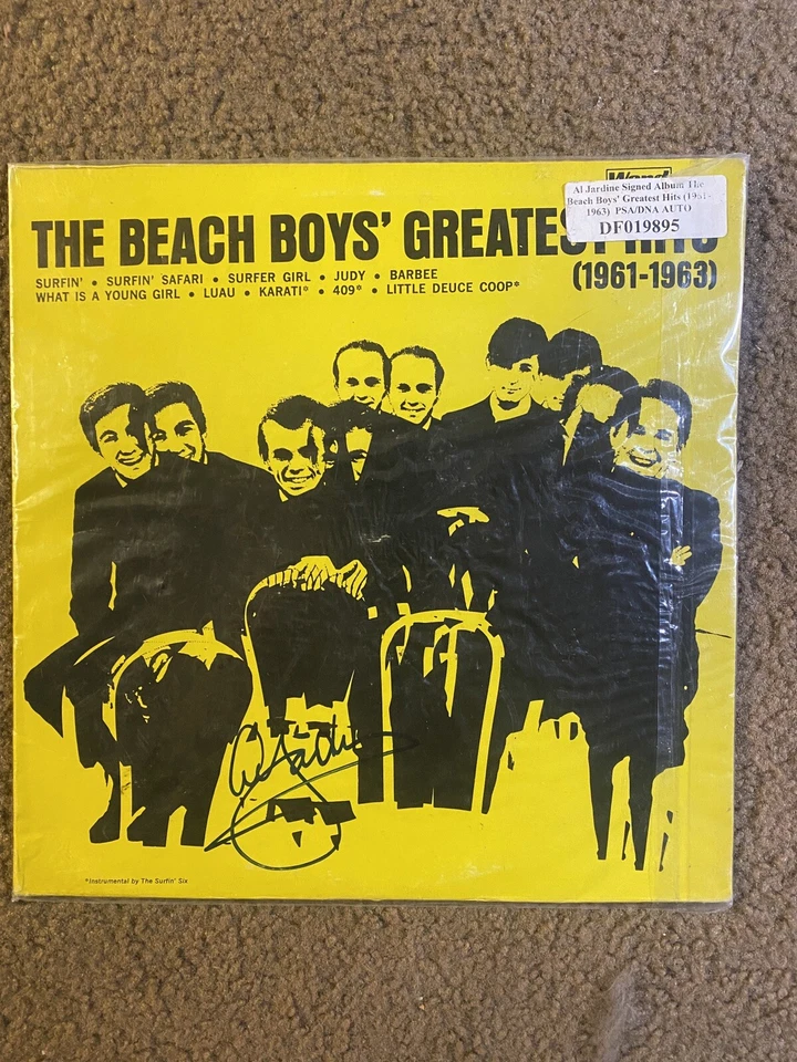 The Beach Boys -Greatest Hits (1961-1963) /l] Vinyl Sealed Signed - Image 1 of 4