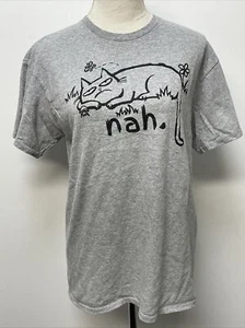 DOM Cat T-shirt Graphic T-shirt Nah Cat Women’s Medium - Bild 1 von 7