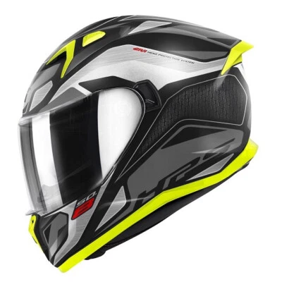 Full-Face GIVI 50.8 Brave Black Titanium Yellow Matt Size XL Foto 1 de 2