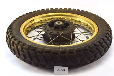 Suzuki DR 500 S año 1981 - llanta trasera trasera trasera A8R Foto 1 de 4