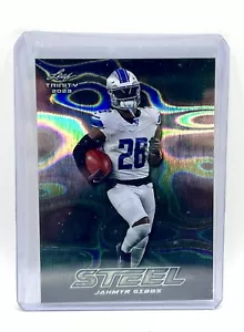 Sports Cards 2023 Leaf Trinity Jahmyr Gibbs Black Lava Steel Card #S-39 - Picture 1 of 2