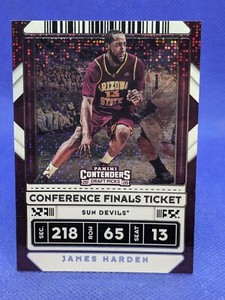 2020-21 Panini Contenders Draft Picks Conference Finals Ticket /75 James Harden
