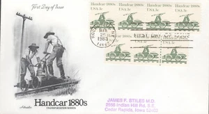 1983 Plate Number Coil FDC - Scott# 1898 - P#2 - Artmaster Cachet ADD - Bild 1 von 1