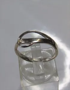 Scroll Ring made from sterling silver - Picture 1 of 5