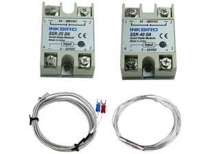 Controlador de temperatura k sensor pt100 25 40 SSR accesorios de relé de estado sólido - Imagen 1 de 10