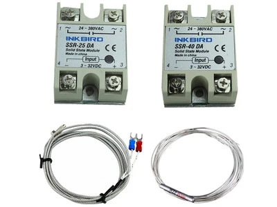 Temperature Controller k sensor pt100 25 40 SSR Solid State Relay Accessories  - Image 1 of 4