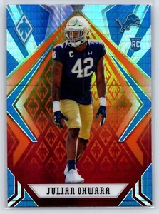 2020 Phoenix Julian Okwara Rookie Fire Burst #197 Lions - Bild 1 von 2