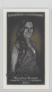 2016 Goodwin Champions Black & White Canvas Minis Blank Back Melissa Baker #129