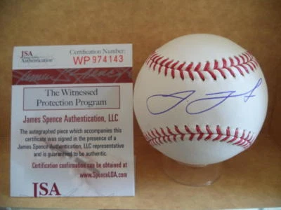 JAKE LAMB ARIZONA DIAMONDBACKS SIGNED AUTOGRAPHED M.L. BASEBALL JSA WP974143 - Image 1 of 3