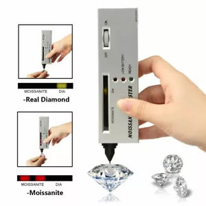 Probador de moissanita de diamantes selector indicador LED joyería piedra preciosa herramienta de joyería - Imagen 1 de 7