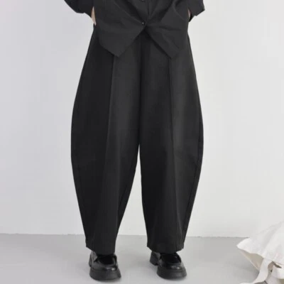 Japanese women Yamamoto style loose wide leg pants casual trousers Harem - Image 1 of 4