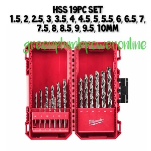 Milwaukee 19 Piece THUNDERWEB HSS-G Metal Drill Bit Set PACKOUT Box 4932493869 - Picture 1 of 4