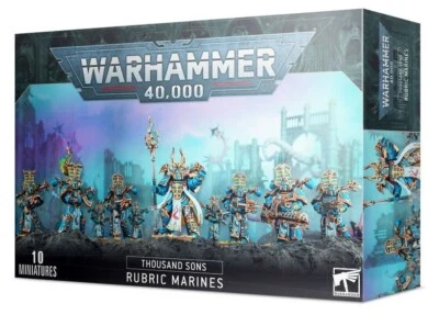 Warhammer 40,000 Thousand Sons Rubric Marines Citadel Miniatures [43-35] — 第 1/4 张图片
