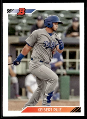 2020 Bowman Heritage #BHP143 Keibert Ruiz Dodgers - Image 1 of 2