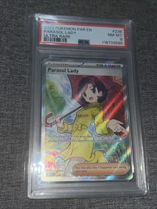 Pokemon TCG Parasol Lady - 238/182 Paradox Rift Ultra Rara - PSA 8 - Foto 1 di 2