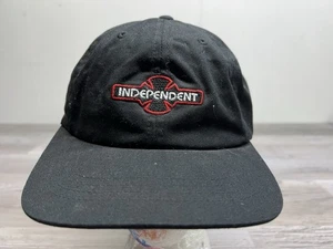 Vintage Y2K Independent Trucks Skateboards Snapback Mütze schwarz Skateboarding OSFA - Bild 1 von 12
