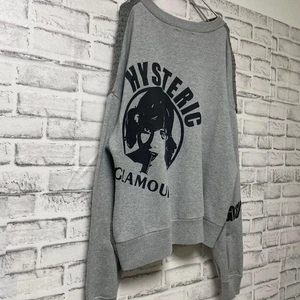 Beautiful item! HYSTERIC GLAMOR sweatshirt switching sweater His Girl - Picture 1 of 11