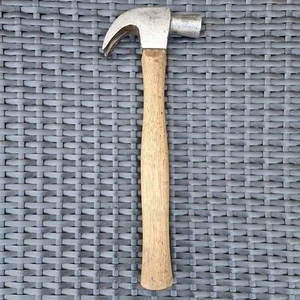 Vintage W.MARPLES & SONS SHEFFIELD 20 oz Claw Hammer With Hickory Handle - Picture 1 of 11