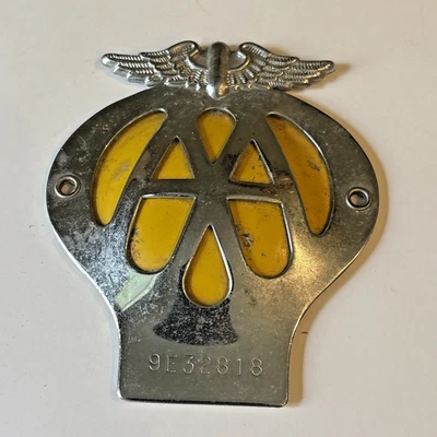 DE COLECCIÓN AA AUTOMOBILE ASSOCIATION LONDRES AUTO COCHE INSIGNIA EMBLEMA 9E32818 Foto 1 de 4