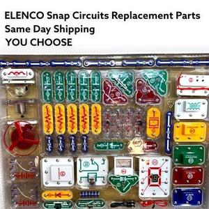 Electronic Green Snap Circuits Parts Elenco YOU CHOOSE - Picture 1 of 47