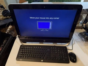HP Pavilion 20-b010 All-in-One PC 20” Screen Windows Works Great Keyboard Mouse - Picture 1 of 4
