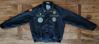 DSCP Jacket With VIETNAM ERA "TRIPLE NICKEL PHANTOM II" Patch & Others & Pins - Image 1 of 4