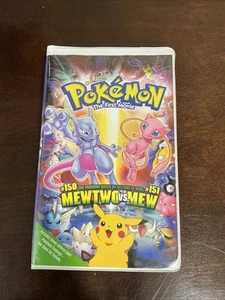 Pokémon the First Movie: Mewtwo Strikes Back (VHS, 2000, Clamshell) - Picture 1 of 2