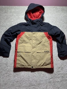 Chaqueta de Snowboard Burton Juvenil Paseo Medio" The White Collection Abrigo Marrón Rojo - Imagen 1 de 11