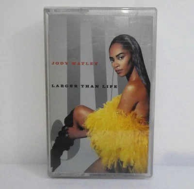 Jody Watley – Larger Than Life , Cassette Album UK 1989 Hip Hop / RnB Swing - Image 1 of 4