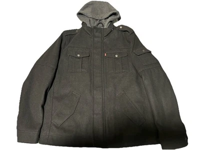Abrigo con capucha Levi’s Strauss & Co. para hombre talla L Foto 1 de 4